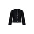Giacca Nera Donna con dettaglio strass