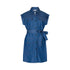Abito corto Donna chemisier in denim