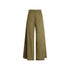 Pantaloni Donna gamba flare Verde oliva