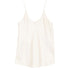 Top Donna in raso bianco