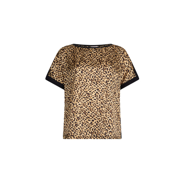 T-shirt Donna con stampa animalier