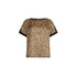 T-shirt Donna con stampa animalier
