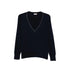 Maglia Donna in misto lana a tinta unita, con strass