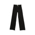 Pantalone Donna flare con cinta Nero