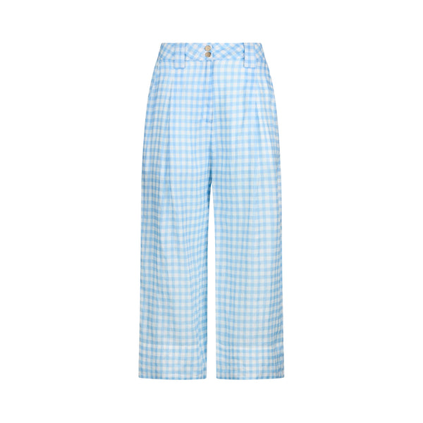 Pantalone Donna cropped in vichy 