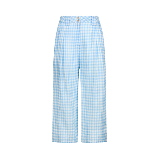 Pantalone Donna cropped in vichy 