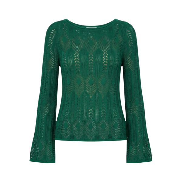 Maglia Donna traforata Verde
