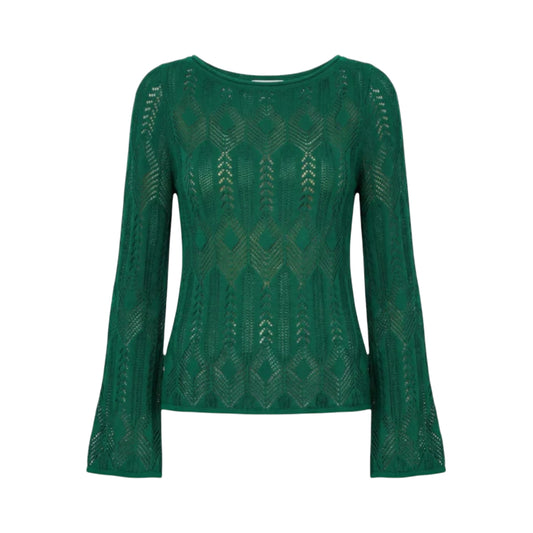 Maglia Donna traforata Verde