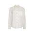 Camicia Donna in raso bianco con tasca