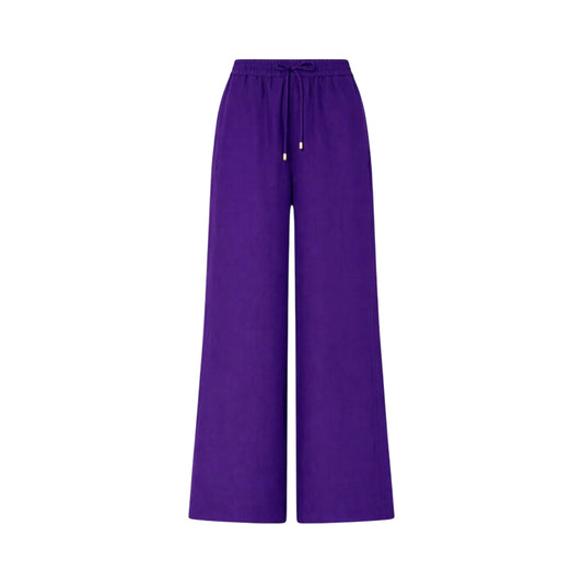 Pantalone fluido Donna a gamba larga
