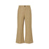 Pantalone Donna Beige, con gamba larga