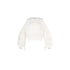 Maglia Donna in crochet traforato Bianco