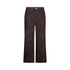 Pantalone Donna con ricami con paillettes marrone