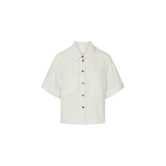 Camicia Donna a manica corta a righe