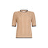 Maglia Donna a trecce con mezze maniche