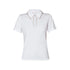 Polo Donna Bianco con strass