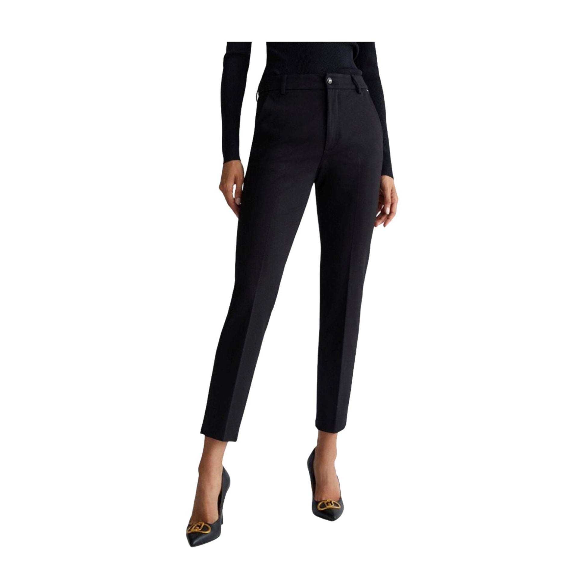 Pantaloni Donna Chino Nero