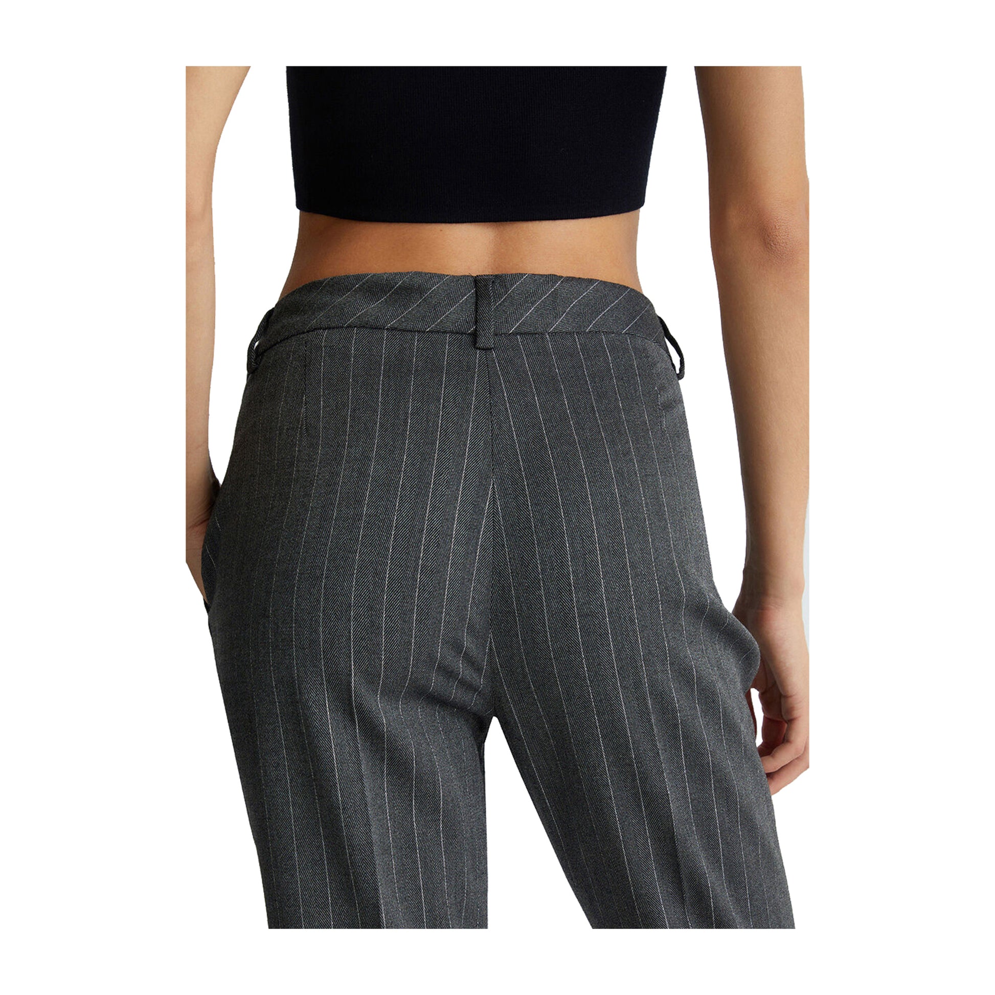 dettaglio retro Pantaloni Donna Chino Gessati