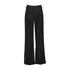 Pantaloni Donna Flare Nero con elastico