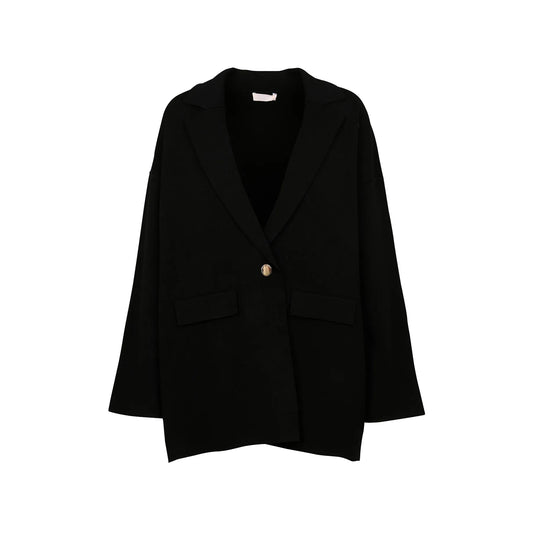 Giacca Blazer Donna dritta nera