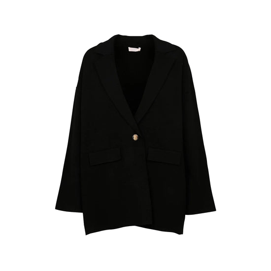 Giacca Blazer Donna dritta nera