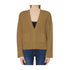 Cardigan Donna con tasche Marrone