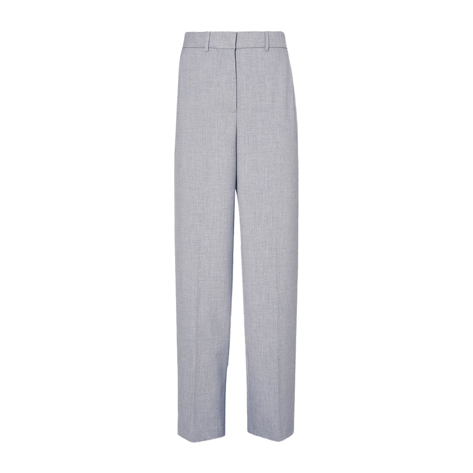 Pantaloni Donna chino in twill Grigio