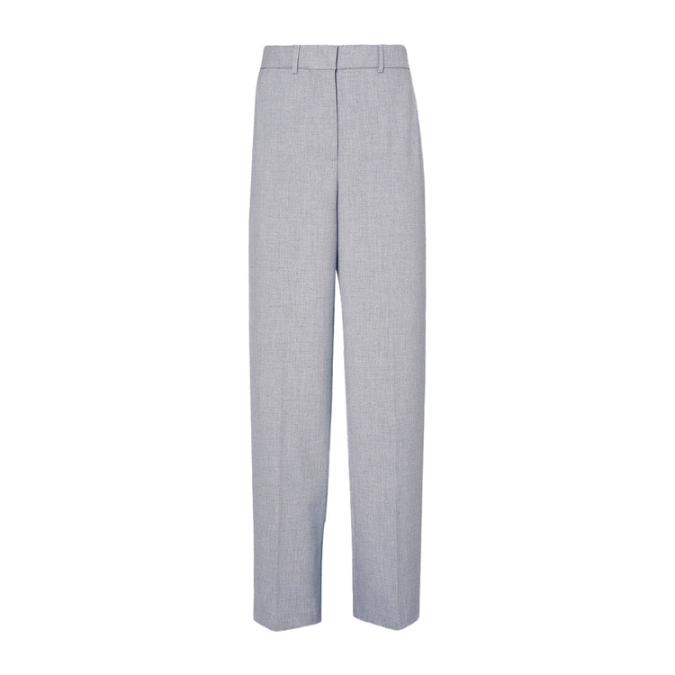 Pantaloni Donna chino in twill Grigio