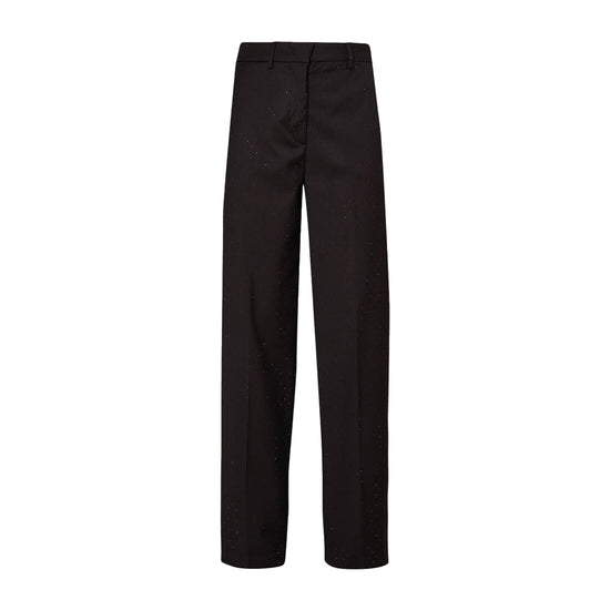 Pantaloni Donna chino in twill Nero