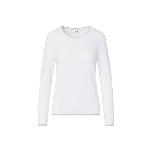 Maglia Donna in misto viscosa, con scollatura girocollo