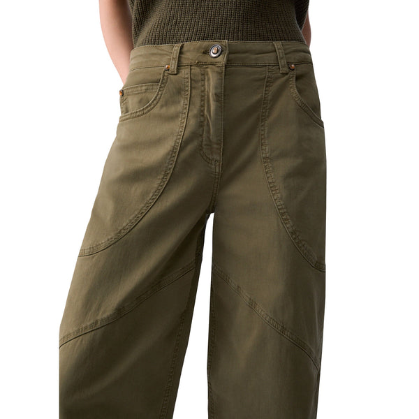 Pantalone baggy Donna con tasche dettaglio