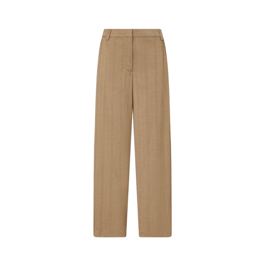 Pantalone balloon Donna in tessuto resca Beige