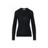 Maglia Donna in lana nera con scollo V