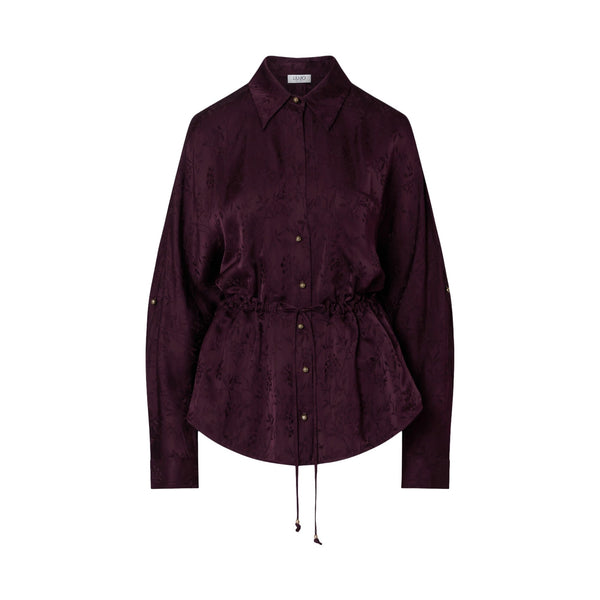 Camicia Donna in raso jacquard