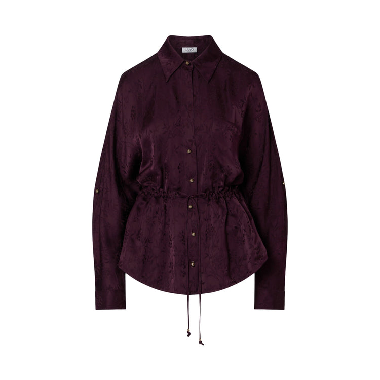 Camicia Donna in raso jacquard