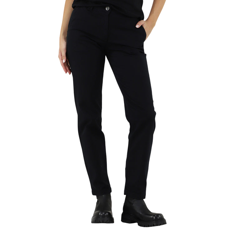 Jeans Donna slim fit, dal lavaggio Nero, con cinque tasche