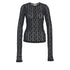 Top Donna in pizzo nero