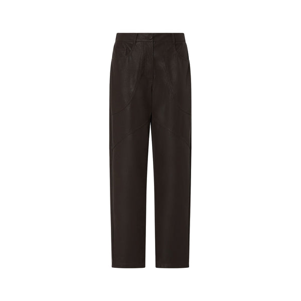 Pantalone baggy Donna in tessuto spalmato