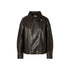 Bomber Donna oversize Marrone scuro