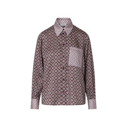 Camicia Donna in twill stampato
