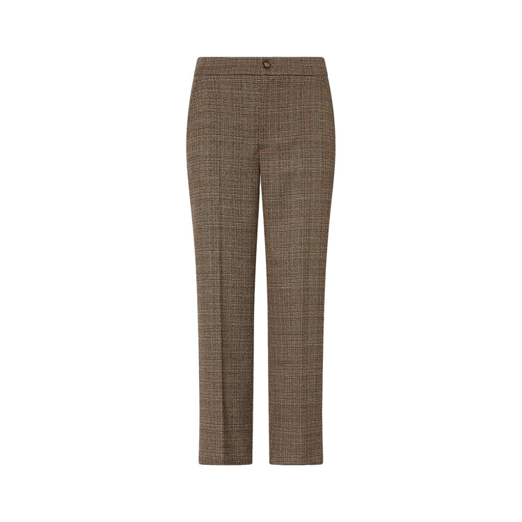 Pantalone Donna a sigaretta con inserto elastico