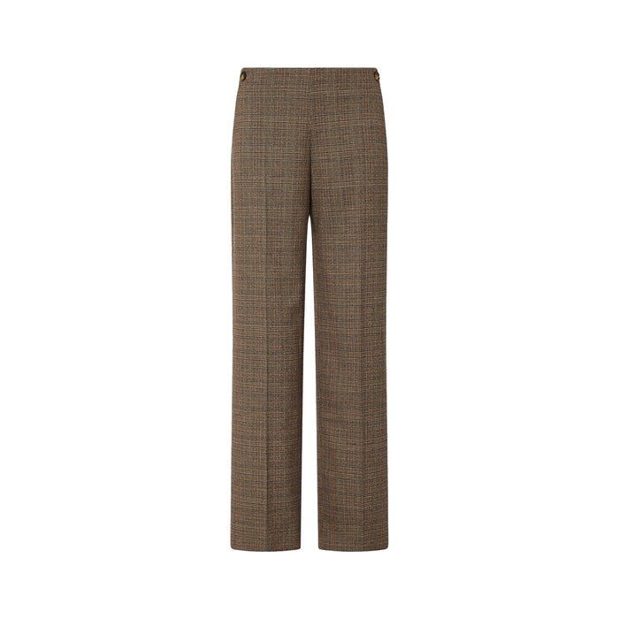 Pantalone Donna straight tartan classico