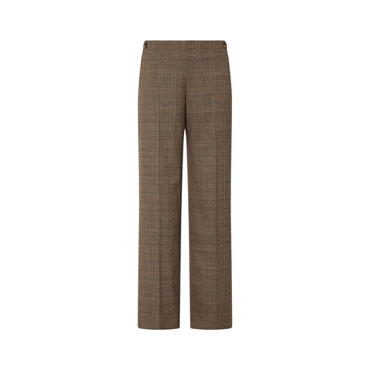 Pantalone Donna straight tartan classico