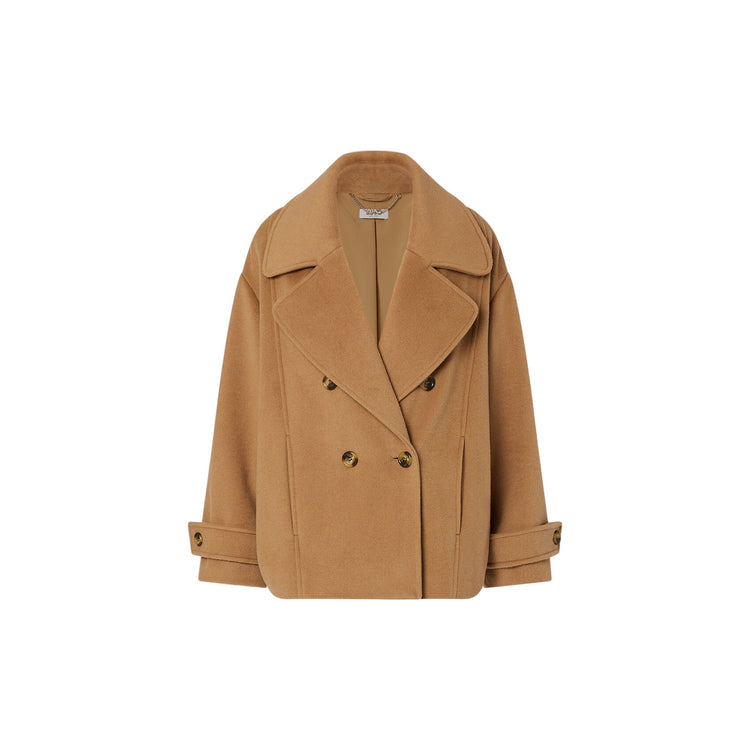 Cappotto corto Donna chiusura doppiopetto