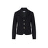 Giacca Slim Donna con bottoni decorativi Nero