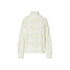 Maglione traforato Donna a collo alto Bianco