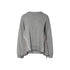 Maglia Donna in misto lana, con inserto in raso rifinito in pizzo