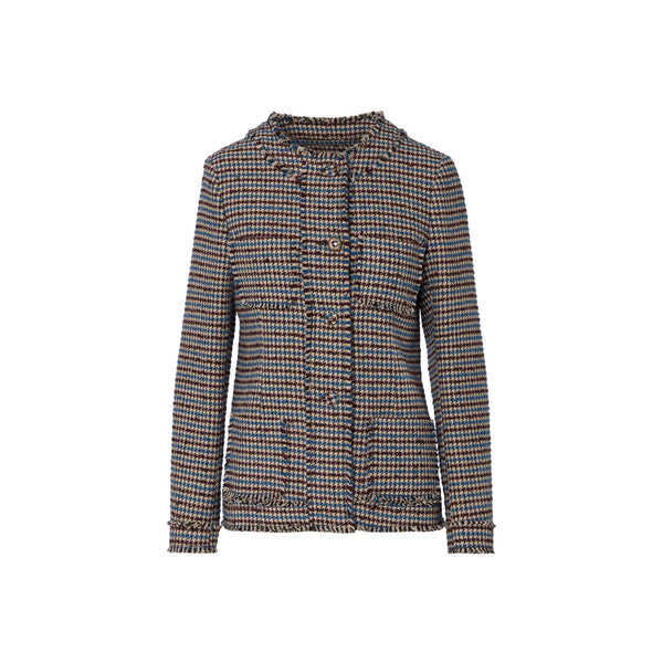 Giacca Donna in tweed pied de poule
