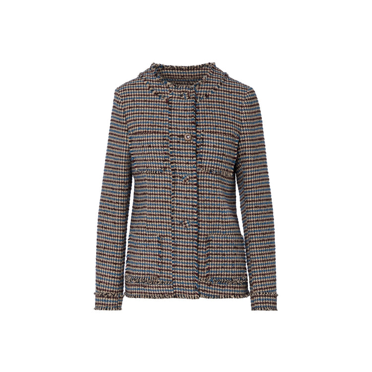 Giacca Donna in tweed pied de poule