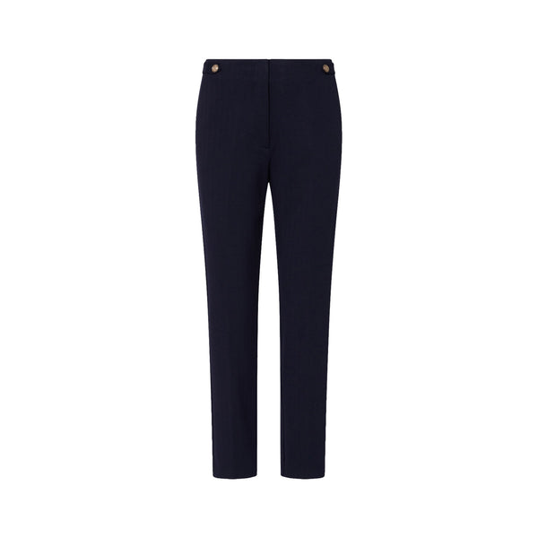 Pantalone Donna a sigaretta blu scuro
